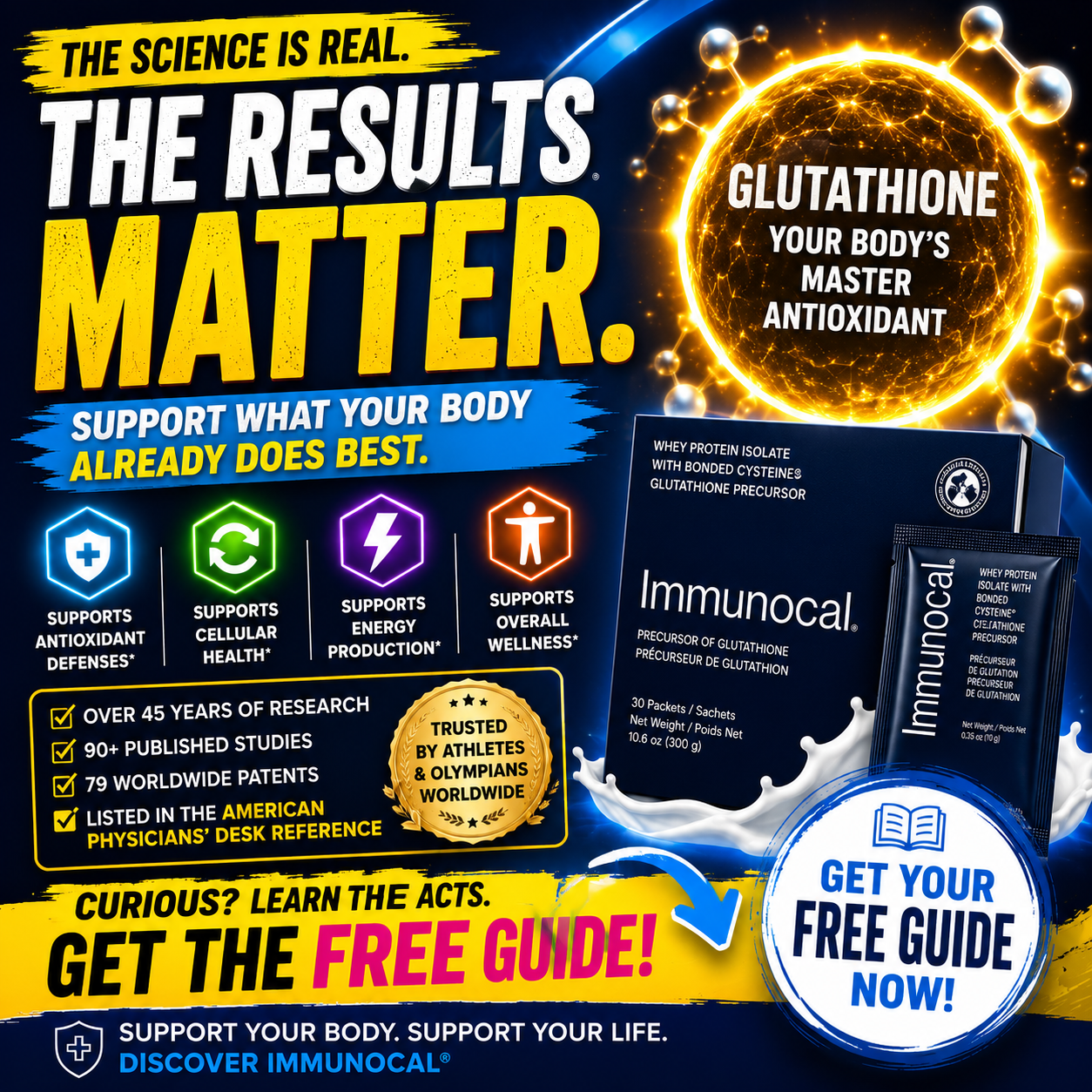 Campaign ad creative 4 for the Immunotec co-op